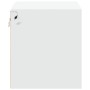 Mesitas de noche de pared con luces LED 2 unidades blanco de , Mesitas de noche - Ref: Foro24-852090, Precio: 63,39 €, Descue...