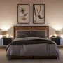Mesitas de noche de pared con luces LED 2 unidades negro de , Mesitas de noche - Ref: Foro24-852092, Precio: 63,46 €, Descuen...