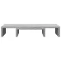 Soporte de pantalla ajustable madera gris Sonoma 60x24x10,5 cm de , Bases y elevadores para ordenadores - Ref: Foro24-854630,...