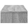 Soporte de pantalla ajustable madera gris Sonoma 60x24x10,5 cm de , Bases y elevadores para ordenadores - Ref: Foro24-854630,...