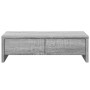 Soporte de monitor con cajones madera gris Sonoma 50x27x15 cm de , Bases y elevadores para ordenadores - Ref: Foro24-854666, ...