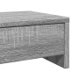 Soporte de monitor con cajones madera gris Sonoma 50x27x15 cm de , Bases y elevadores para ordenadores - Ref: Foro24-854666, ...