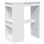 Mesa alta con estantes madera ingeniería 90x47,5x103,5 cm de , Mesas de cocina y de comedor - Ref: Foro24-854337, Precio: 84,...