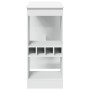 Mesa alta con estantes madera ingeniería 90x47,5x103,5 cm de , Mesas de cocina y de comedor - Ref: Foro24-854337, Precio: 85,...