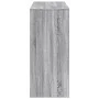 Mesa alta con estante gris Sonoma 124x46x103,5 cm by , Kitchen and dining tables - Ref: Foro24-854396, Price: 87,27 €, Discou...