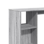 Mesa alta con estante gris Sonoma 124x46x103,5 cm de , Mesas de cocina y de comedor - Ref: Foro24-854396, Precio: 88,27 €, De...