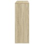 Estantería divisor de espacios roble Sonoma 100x33x94,5 cm de , Librerías y estanterías - Ref: Foro24-854438, Precio: 74,15 €...