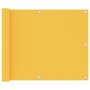 Toldo para balcón tela oxford amarillo 75x500 cm de vidaXL, Sombrillas - Ref: Foro24-135022, Precio: 22,26 €, Descuento: %