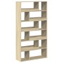 Separador de ambientes madera roble Sonoma 100x33x187,5 cm de , Librerías y estanterías - Ref: Foro24-3309503, Precio: 150,79...