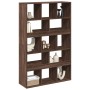 Separador de ambientes madera marrón roble 100x33x156,5 cm de , Librerías y estanterías - Ref: Foro24-3309534, Precio: 121,02...