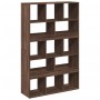 Separador de ambientes madera marrón roble 100x33x156,5 cm de , Librerías y estanterías - Ref: Foro24-3309534, Precio: 121,02...