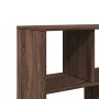 Separador de ambientes madera marrón roble 100x33x156,5 cm de , Librerías y estanterías - Ref: Foro24-3309534, Precio: 121,02...