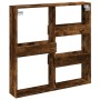 Armario de pared madera de ingeniería roble ahumado 80x15x80 cm de , Estantes y estanterías - Ref: Foro24-854548, Precio: 27,...