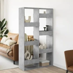 Separador de ambientes madera gris hormigón 100x33x175 cm de , Librerías y estanterías - Ref: Foro24-3309576, Precio: 106,03 ...