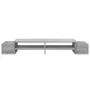 Soporte de pantalla con almacenaje gris Sonoma 100x27x15 cm de , Bases y elevadores para ordenadores - Ref: Foro24-854693, Pr...