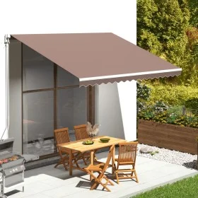 Tela de repuesto para toldo marrón 4x3 m de vidaXL, Toldos - Ref: Foro24-311977, Precio: 75,77 €, Descuento: %