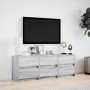 Mueble de TV madera ingeniería gris Sonoma 140x34x50 cm de , Muebles TV - Ref: Foro24-3307924, Precio: 143,39 €, Descuento: %