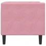 Sillón Chesterfield de terciopelo rosa de , Sofás - Ref: Foro24-372676, Precio: 172,74 €, Descuento: %