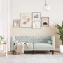 Chesterfield 2-seater sofa with light gray velvet cushions by , Sofas - Ref: Foro24-372683, Price: 254,29 €, Discount: %