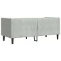 Chesterfield 2-seater sofa with light gray velvet cushions by , Sofas - Ref: Foro24-372683, Price: 254,29 €, Discount: %