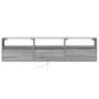 Mueble de TV de pared con LED gris Sonoma 180x31x45 cm de , Muebles TV - Ref: Foro24-3307945, Precio: 127,68 €, Descuento: %