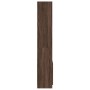 Aparador alto madera de ingeniería roble marrón 63x33x180 cm de , Librerías y estanterías - Ref: Foro24-3309606, Precio: 93,6...