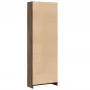 Estantería de madera de ingeniería marrón roble 60x24x176 cm de , Librerías y estanterías - Ref: Foro24-857827, Precio: 77,79...