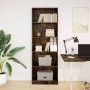 Estantería madera de ingeniería roble ahumado 60x24x176 cm de , Librerías y estanterías - Ref: Foro24-857825, Precio: 74,74 €...