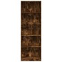 Estantería madera de ingeniería roble ahumado 60x24x176 cm de , Librerías y estanterías - Ref: Foro24-857825, Precio: 74,74 €...