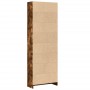 Estantería madera de ingeniería roble ahumado 60x24x176 cm de , Librerías y estanterías - Ref: Foro24-857825, Precio: 74,74 €...