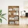 Estantería de madera de ingeniería roble artesanal 80x24x143 cm de , Librerías y estanterías - Ref: Foro24-857852, Precio: 64...
