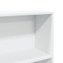 Estantería de madera de ingeniería blanca 80x24x143 cm de , Librerías y estanterías - Ref: Foro24-857844, Precio: 59,28 €, De...