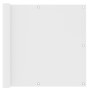 Toldo para balcón tela oxford blanco 90x400 cm de vidaXL, Sombrillas - Ref: Foro24-134893, Precio: 22,68 €, Descuento: %