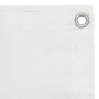 Toldo para balcón tela oxford blanco 90x400 cm de vidaXL, Sombrillas - Ref: Foro24-134893, Precio: 22,68 €, Descuento: %