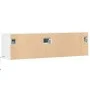 Mueble de TV de pared con luces LED blanco 140x31x38 cm de , Muebles TV - Ref: Foro24-852369, Precio: 95,77 €, Descuento: %