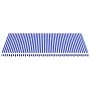 Tela de repuesto para toldo azul y blanco 6x3,5 m de vidaXL, Toldos - Ref: Foro24-311924, Precio: 82,84 €, Descuento: %