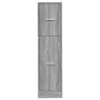 Armario botiquín madera ingeniería gris Sonoma 30x41x118 cm de , Taquillas y armarios de almacenamiento - Ref: Foro24-855165,...