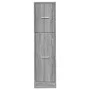 Medizinschrank aus grauer Sonoma-Ingenieurholz 30x41x118 cm. von , Schließfächer und Lagerschränke - Ref: Foro24-855165, Prei...
