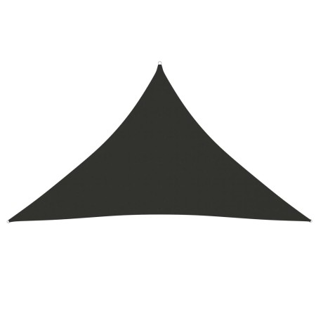 Toldo vela triangular tela Oxford gris antracita 2,5x2,5x3,5 m de vidaXL, Sombrillas - Ref: Foro24-135114, Precio: 22,07 €, D...