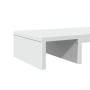 Soporte para pantalla ajustable madera blanco 60x24x10,5 cm de , Bases y elevadores para ordenadores - Ref: Foro24-854625, Pr...