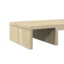 Soporte de pantalla ajustable madera roble Sonoma 60x24x10,5 cm de , Bases y elevadores para ordenadores - Ref: Foro24-854627...