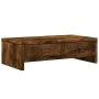 Soporte de monitor cajones madera roble ahumado 50x27x15 cm de , Bases y elevadores para ordenadores - Ref: Foro24-854665, Pr...