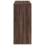 Mesa alta con estante marrón roble 124x46x103,5 cm de , Mesas de cocina y de comedor - Ref: Foro24-854397, Precio: 93,28 €, D...