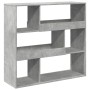 Estantería/divisor de espacios gris hormigón 100x33x94,5 cm de , Librerías y estanterías - Ref: Foro24-854439, Precio: 67,31 ...