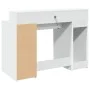 Escritorio con luz LED madera ingeniería blanco 120x55x91 cm de , Escritorios - Ref: Foro24-3309411, Precio: 194,37 €, Descue...