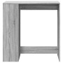 Mesa alta bar con estantes gris Sonoma 101x40x103,5 cm de , Mesas de cocina y de comedor - Ref: Foro24-854369, Precio: 75,20 ...
