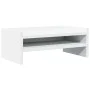 Soporte para pantalla madera ingeniería blanco 42x24x16 cm de , Bases y elevadores para ordenadores - Ref: Foro24-854715, Pre...