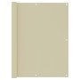 Toldo para balcón tela oxford crema 120x400 cm de vidaXL, Sombrillas - Ref: Foro24-134957, Precio: 20,81 €, Descuento: %