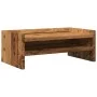 Soporte de pantalla madera ingeniería envejecida 42x24x16 cm de , Bases y elevadores para ordenadores - Ref: Foro24-854722, P...