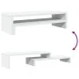 Soporte de pantalla madera de ingeniería blanco 54x22x15 cm de , Bases y elevadores para ordenadores - Ref: Foro24-854769, Pr...